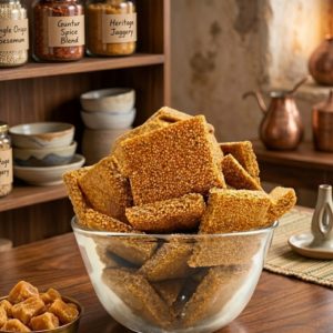 nuvvula chikki | sesame chikki made with organic jaggery