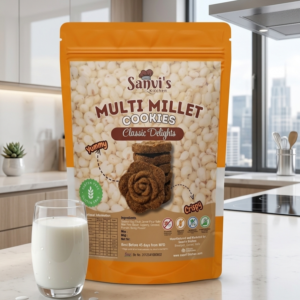 multi millet cookies | classic delights | naturally gluten free & nutrient dense 200gms pack