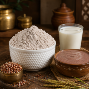 Sprouted Raagi Flour | Finger Millet Powder (No Preservatives, No Maida) | 100% Natural